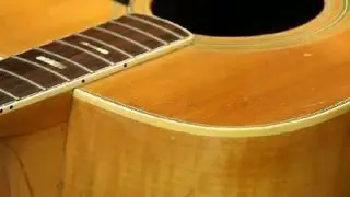 Repairing Dents in Guitar Bindings : Guitar Building & Repair