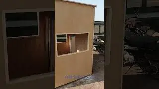 wooden security room #woodworking #youtube #woodworkingartskill #roomdecor