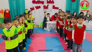 PTVĐ: Chụm - T&aacute;ch ch&acirc;n qua 7 &ocirc; - Lớp 5TA6 GV: Đỗ Thị Hải Yến