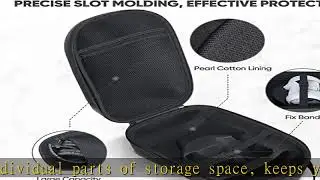 SARLAR Hard Carrying Case for Oculus Quest 2/ Elite Strap Edition/Quest Lightweight and Portable Pr