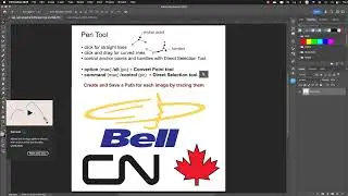 Photoshop - Pen Tools & Editing with Direct Selection tool