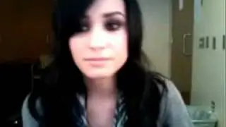 Demi Lovato Live Chat Chipmunk Version