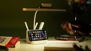 SaleOn USB Rechargeable Desk Lamp, Wall Mount Study Light for Students &ndash; 3 Mode LED