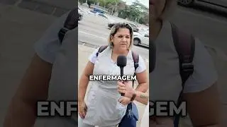 Entrevista com Enfermeira 👩&zwj;⚕️ #entrevista #enfermeira #enfermagem #tecnicaemenfermagem #hospital