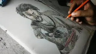 Drawing varanasi movie poster 