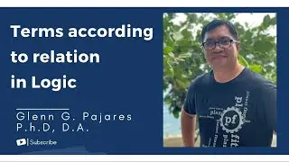 Terms According to Relation in Logic
