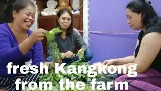 Adobong Sitaw with Kangkong