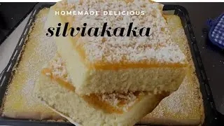 HOW TO BAKE  'SILVIAKAKA'  SWEET TREAT. #swedishfika #easycake #howtobakesilviakaka #easybaking .