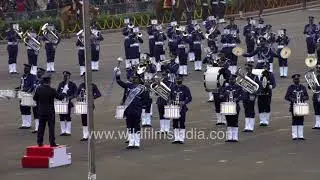 Fabulous military bands of India || Indian Air Force Band at Beating the Retreat 2021