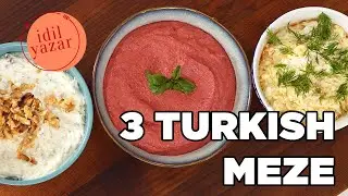 3 Turkish Delicious Meze with Yoghurt! | Perfect Summer Appetizers 🌞