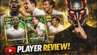 107 CLAUDE & 105 OWEN⚡|PLAYER REVIEW 🥶|REAL MADRID EPICS🔥