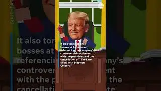 White House reacts to South Park&rsquo;s Trump-Satan episode #Shorts