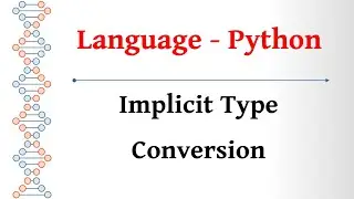 Language Tamil - Python - Implicit Type Conversion