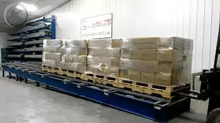 Push-Back Pallet Flow Low Profile, Deep-Lane Storage Solution | Mallard Manufacturing