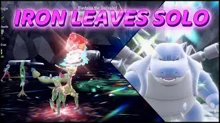 IRON LEAVES BUILD To Solo 7 Star Blastoise Tera Raid Event