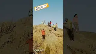 family group trekking in mount abu rajasthan #outdoors #trekking #mountabu #climate