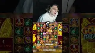 INSANE 1000$ BET GOLD PORTALS xQc #shorts #xQc  #casino #gambling #GOLDPORTALS