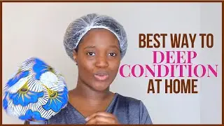BEST Microwavable DEEP CONDITIONING CAP for Natural Hair|Hairtuber| ItsAbeeyola
