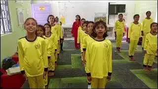 Students are learning Eardrum attack for child protection & Physical training with Jalal Hyder IMSE7