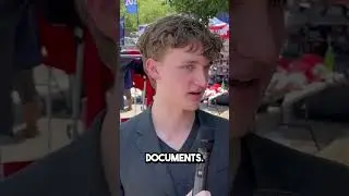 Trump Supporter Extremely Confused, Can't Answer Basic Questions #shorts
