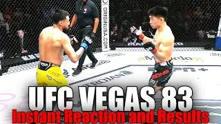 UFC Vegas (Song Yadong vs Chris Gutierrez): Reaction and Results