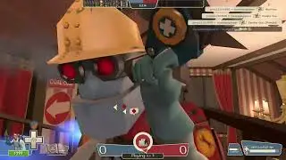 TF2 Engineer Fortress: Bangerz with MVM Upgrades - Helltrain (CTF) as Medic
