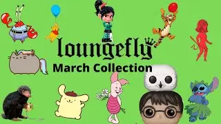 Loungefly March 2021 Collection Preview Winnie the Pooh, Harry Potter, Wreck It Ralph, Stitch....