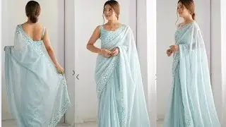 Anouk Embellished Sequinned Saree