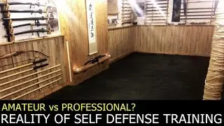 Martial Arts Amateur vs. Professional | Reality Self-Defense Training Techniques