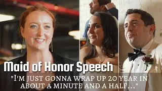 Maid of Honor Speech in Under 2 Minutes!