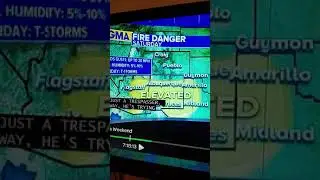 Wait for the local forecaster. Hilarious!