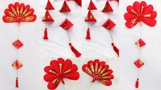Hiasan Imlek Simple dari Angpao || Lampion Kipas Dekorasi Imlek |DIY CNY Decorations |Ornament Imlek