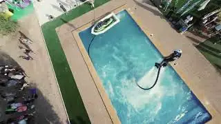 Flyboard en piscina