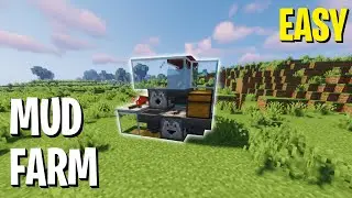 Minecraft: How to make an AUTOMATIC MUD FARM! (1.19)