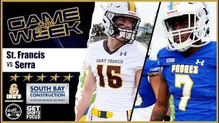 ‼️OFFICIAL HIGHLIGHTS‼️ St. Francis Lancers vs Serra Padres | GSF Game of the Week