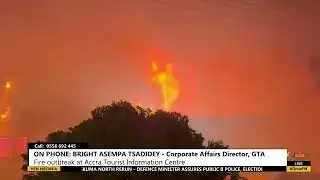 GTA&rsquo;s Bright Asempa Tsadidey Speaks After Fire Outbreak at Accra Tourist Information Centre
