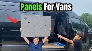 How I Made Van Interior Panels With Simple Tools!