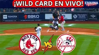 ⚾🔴EN VIVO: BOSTON RED SOX VS NEW YORK YANKEES -⚾ WILD CARD 2025 - PLAYOFFS - ESQUINA CALIENTE