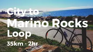 Cycle the Adelaide City to Marino Rocks Loop on Bike Paths!