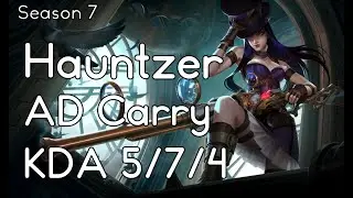 Hauntzer - Caitlyn vs Varus - NA - Gameplay Highlight S7