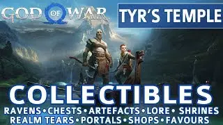 God of War - Tyr's Temple All Collectible Locations (Ravens, Chests, Artefacts, Shrines) - 100%