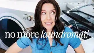 How I Set Up a Portable Washer and Dryer at Home (Small Apartment Living) Actually WORKS No Hookup