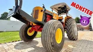 पहली बार ऐसा MONSTER TRACTOR देखा भाई 😈 Modified - Hindustan 60