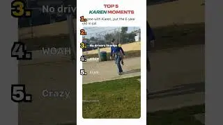 Top 5 Karen Moments Caught on Camera 😳 | Ultimate Public Freakout Compilation #Shorts