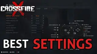 CrossfireX My Best Settings, Controller Sensitivity & Crosshair