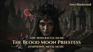 [Nova Blackwood] - THE BLOOD MOON PRIESTESS - (Official Boss Battle Music 2025) Epic Symphonic Metal