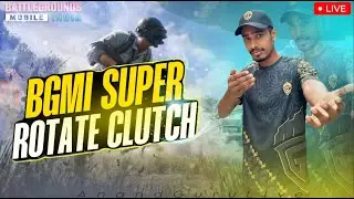 🔴Live BGMI SUPER ROTATE CLUTCH #bgmi #jonathangmaing #lolzzzgamimg