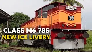 Class M6 785 out for the first time in new ICE livery!