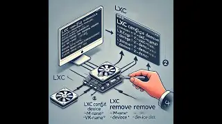 How to detach remove the additional disk from the LXD virtual machine
