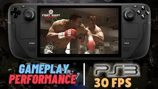 Fight Night Champion on Steam Deck | Muhammad Ali VS Tyson + Other Game Mode | PS3 Emulator